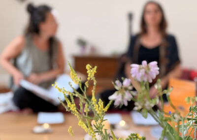 Sakari, Sabine Gorgosilich, Karin Kornfeld, Singkreis, Singing Circle