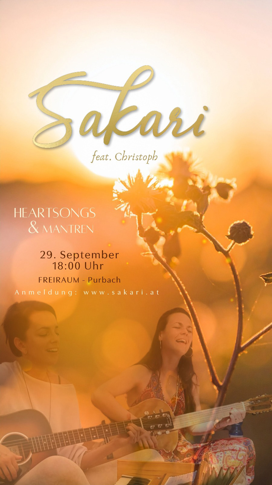 Sakari 29. September 2026 Purbach Sakari, Karin Kornfeld, Sabine Gorgosilich, Singkreis, Singing Circle